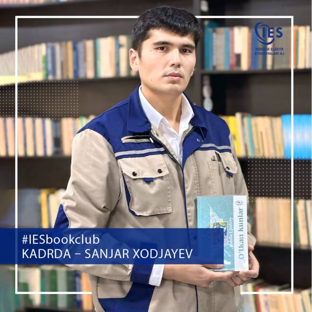 #IESbooklclub: Kadrda – Sanjar Xodjayev