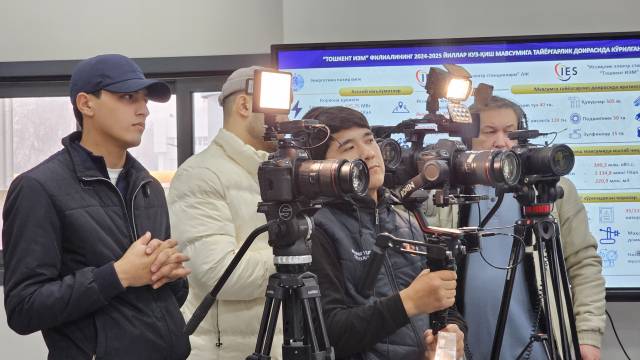 Toshkent shahridagi energoobyektlarga press-tur tashkil etildi