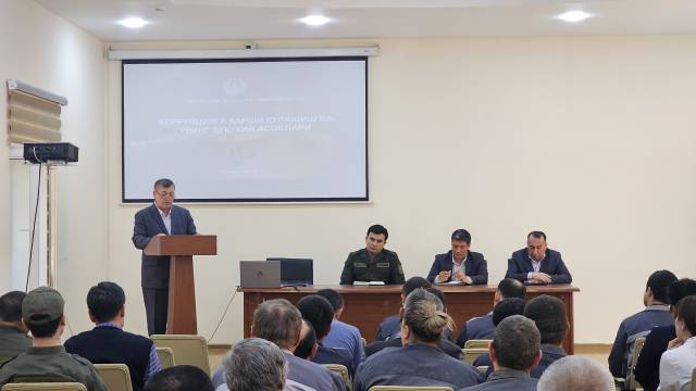 Korrupsiyaga qarshi kurashish barchamizning burchimizdir